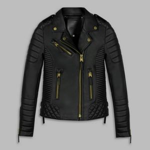 KAY MICHAELS 3.0 Leather biker jacket